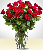 - Majestic Rojo de 24 Rosas